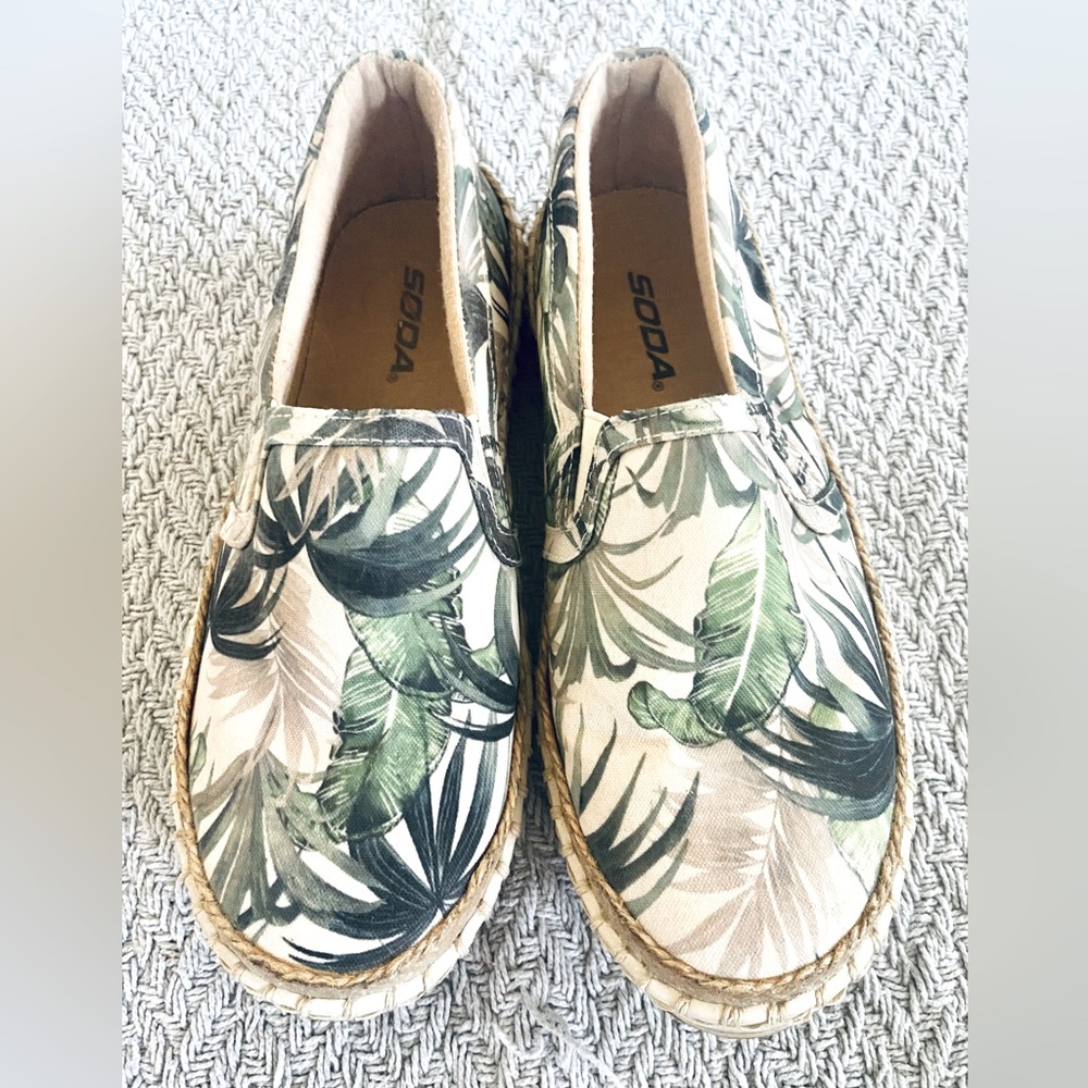 Women’s slip on shoes.